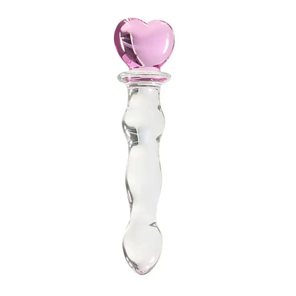 Dildo Anal y Vaginal en Cristal Talla S