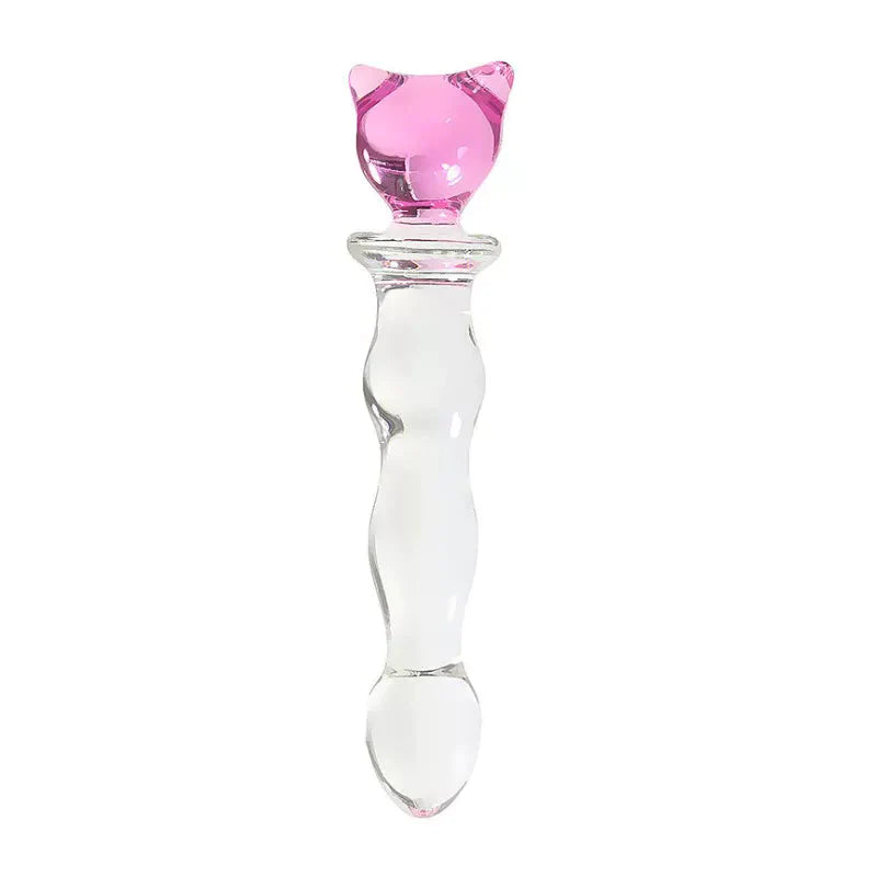 Dildo Anal y Vaginal en Cristal Talla S